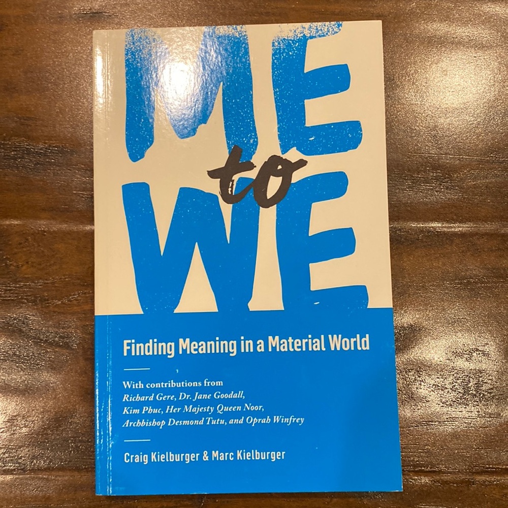 Me to We Finding Meaning in a Material World Paperback
